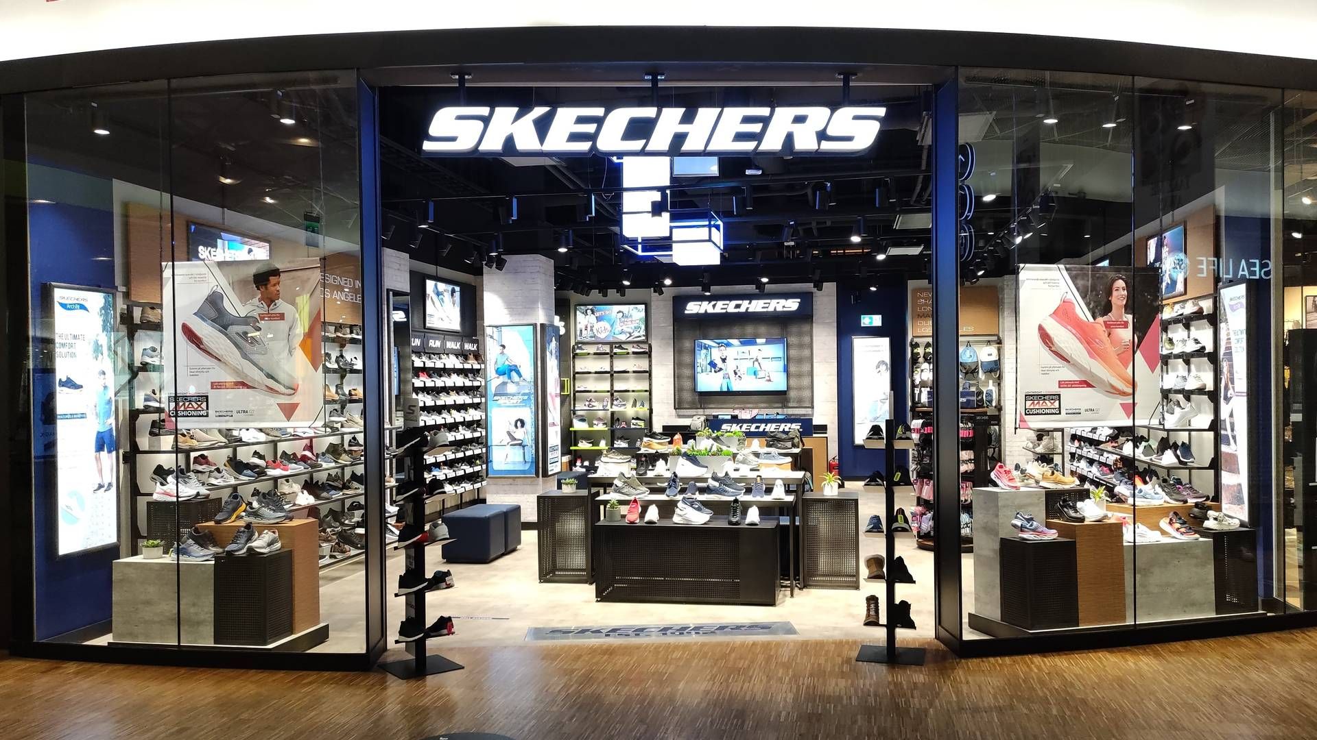 Skechers har omkring 60 konceptbutikker i Norden. | Foto: Sports Connection/pr