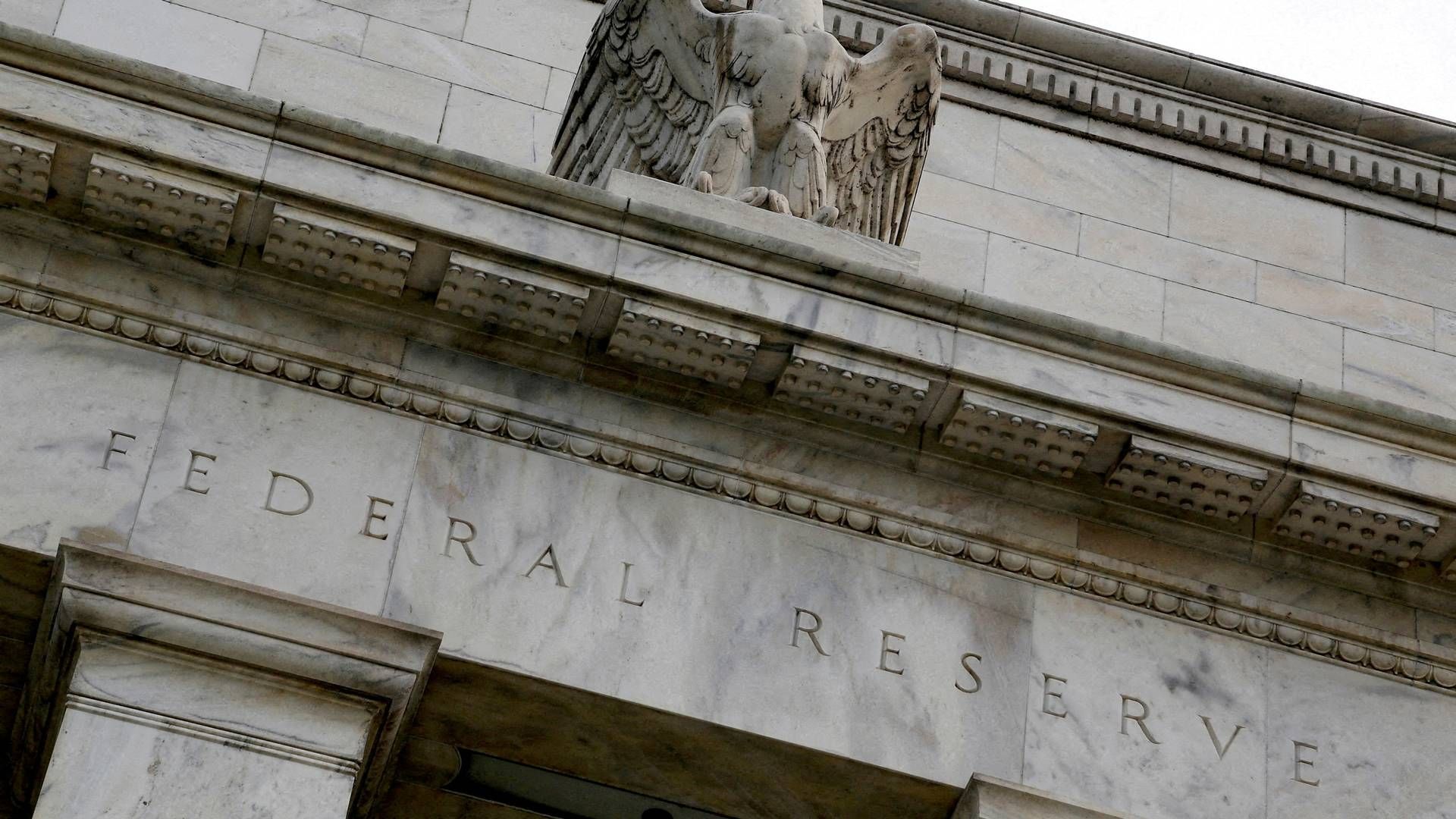 I USA er det Nationalbank-pendanten Federal Reserve, der fastsætter renten. | Foto: Jonathan Ernst/Reuters/Ritzau Scanpix