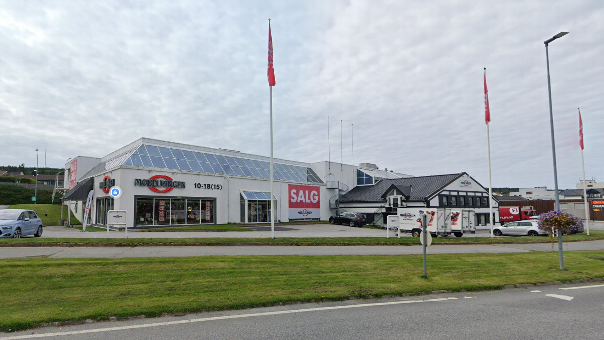 Møbelringen-butikken i Kongsvinger. | Foto: Google Street View
