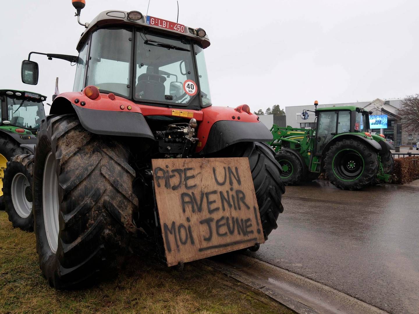 Torsdag i sidste uge var mere end 1000 landmænd samlet i Bruxelles for at demonstrere. | Foto: Anthony Dehez