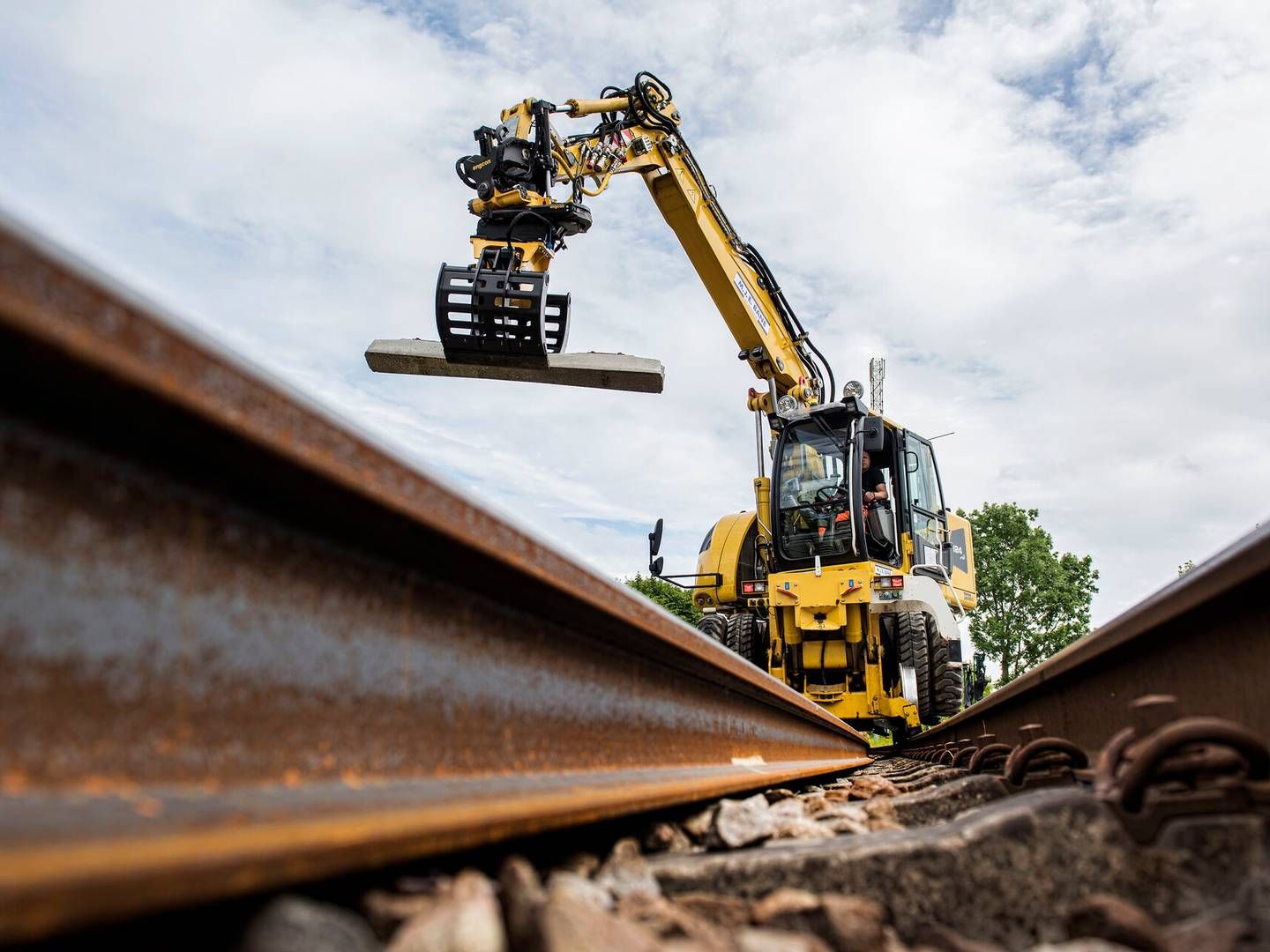 ”Det har vi gjort ved at tilrettelægge vores arbejde klogere, så vi har reduceret det samlede tidsforbrug," siger projektdirektør i Banedanmark. | Foto: Dalhoff Casper/Jyllands-Posten/Ritzau Scanpix