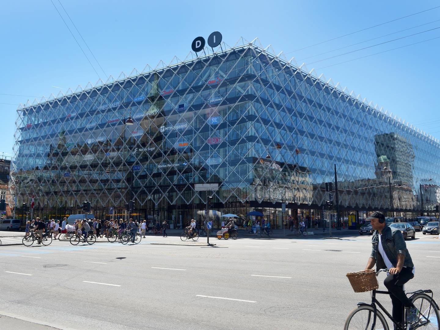 Erhvervsorganisationen Dansk Industris hovedsæde "Industriens Hus" på H.C. Andersens Boulevard i København. | Foto: Mik Eskestad