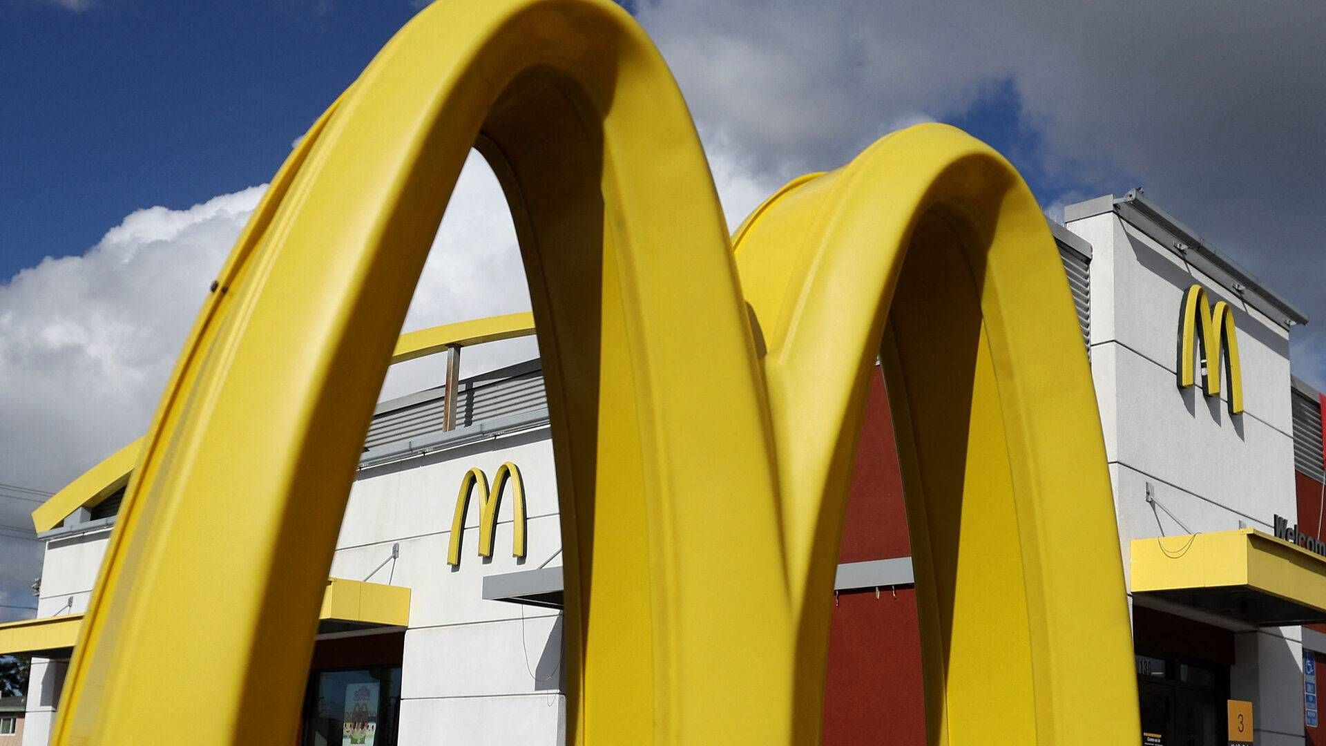 Ifølge topchef hos McDonald's forventes der ikke nogen fremgang, mens krigen i Gaza fortsat er i gang. | Foto: Justin Sullivan/AFP/Ritzau Scanpix