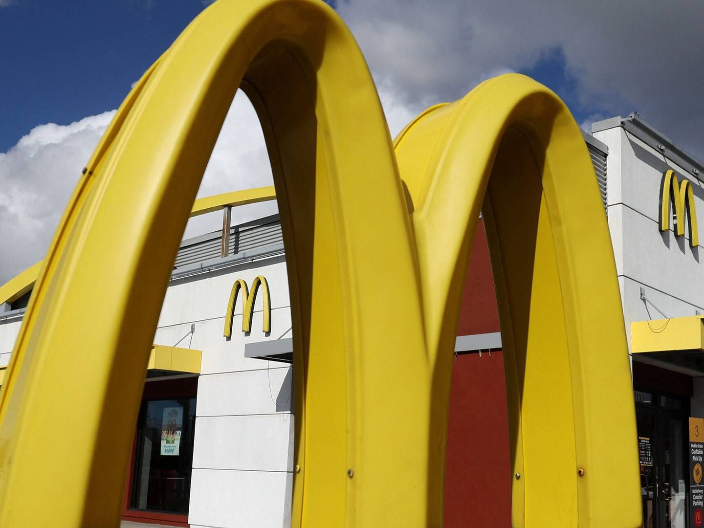 Ifølge topchef hos McDonald's forventes der ikke nogen fremgang, mens krigen i Gaza fortsat er i gang. | Foto: Justin Sullivan/AFP/Ritzau Scanpix
