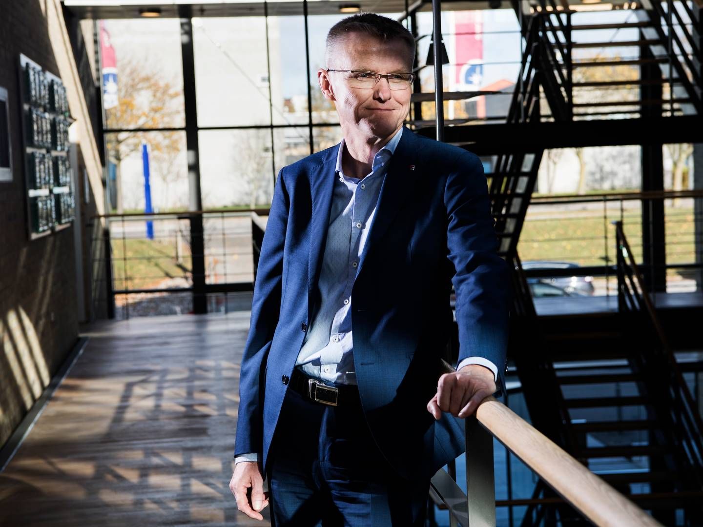 Lasse Nyby er adm. direktør i Spar Nord. | Foto: Gregers Tycho