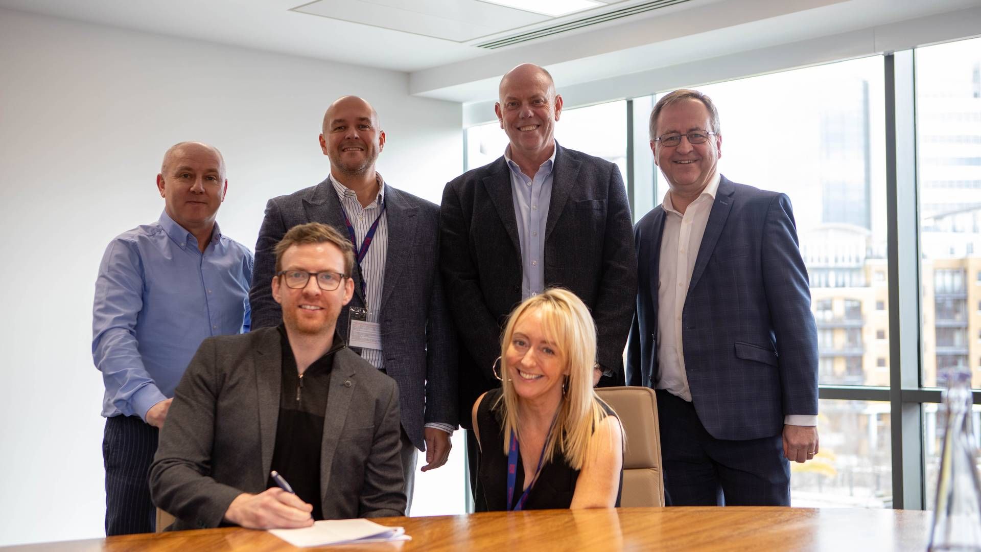 The deal was signed this week by Clarksons and Trauma Resus. | Photo: Clarksons