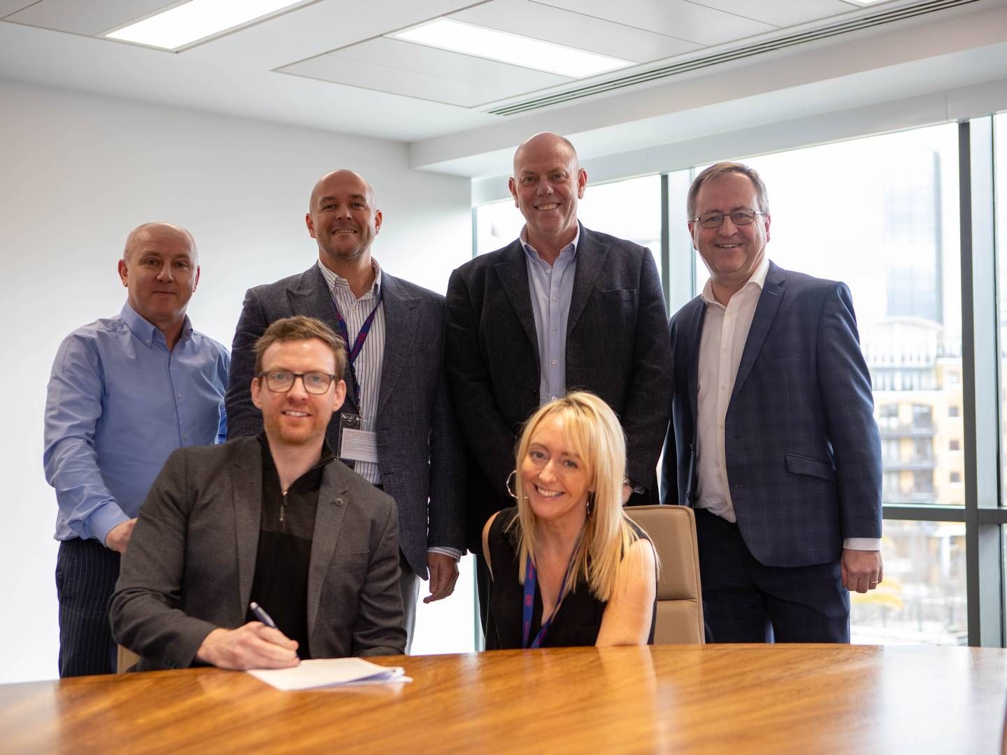 The deal was signed this week by Clarksons and Trauma Resus. | Photo: Clarksons