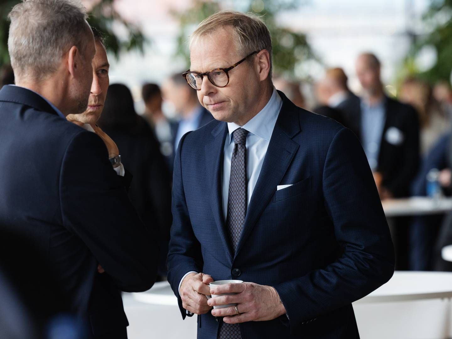 Topchef i Nykredit Michael Rasmussen fik en lønstigning på over 3 mio. kr. i 2023. | Foto: Gregers Tycho