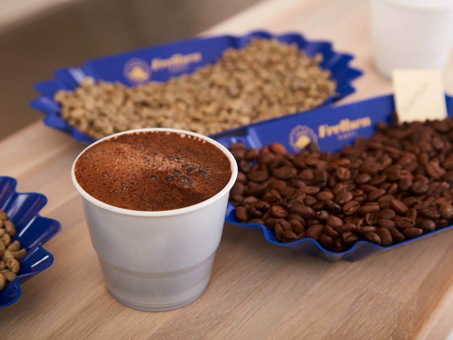 "Da råkaffepriserne i det forgangne år har været stagnerende, har det haft en positiv påvirkning på indtjeningen,” skriver ledelsen i beretningen. | Foto: Pr / Frellsen