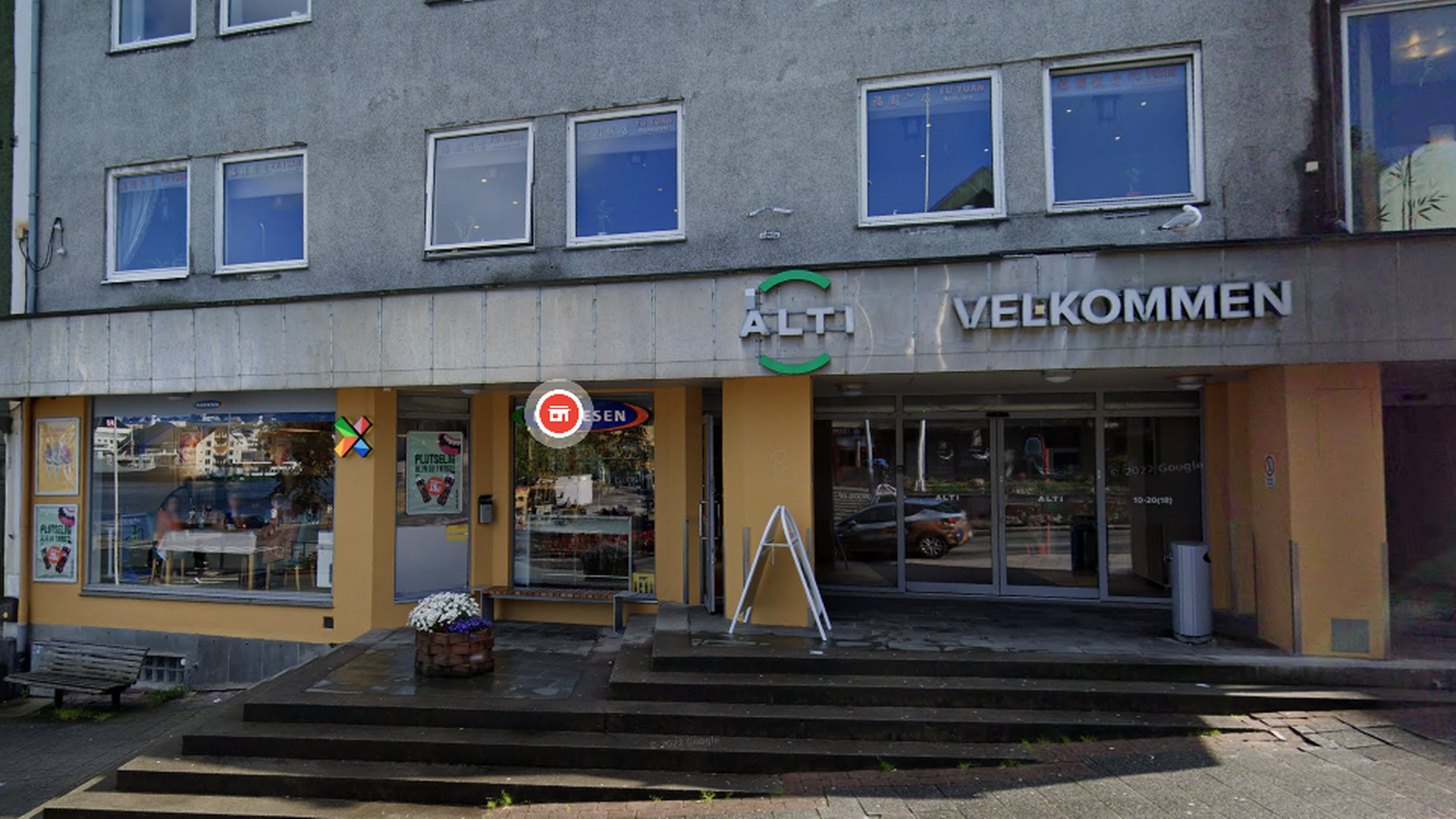 Kioskvirksomheten stenger ned i Kristiansund. | Foto: Google Street View