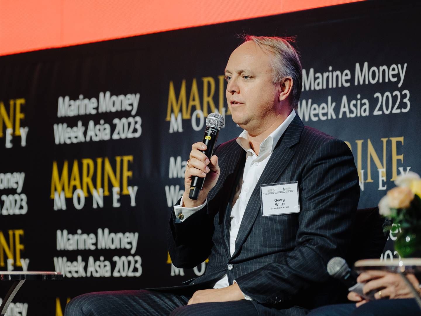 "What worries me is that there is nothing in what we analyze that tells me to worry," says Georg A Whist, CEO of Gram Car Carriers. | Photo: Marine Money