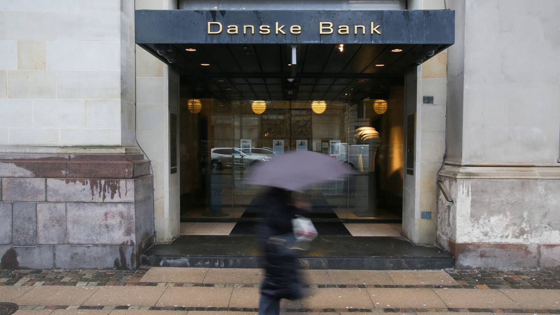 ATP solgte i 2023 ud af sine aktier i Danske Bank, som dog var det danske selskab, som fyldte femtemest i ATP's danske aktieportefølje ved udgangen af året. | Foto: Tom Little/Reuters/Ritzau Scanpix