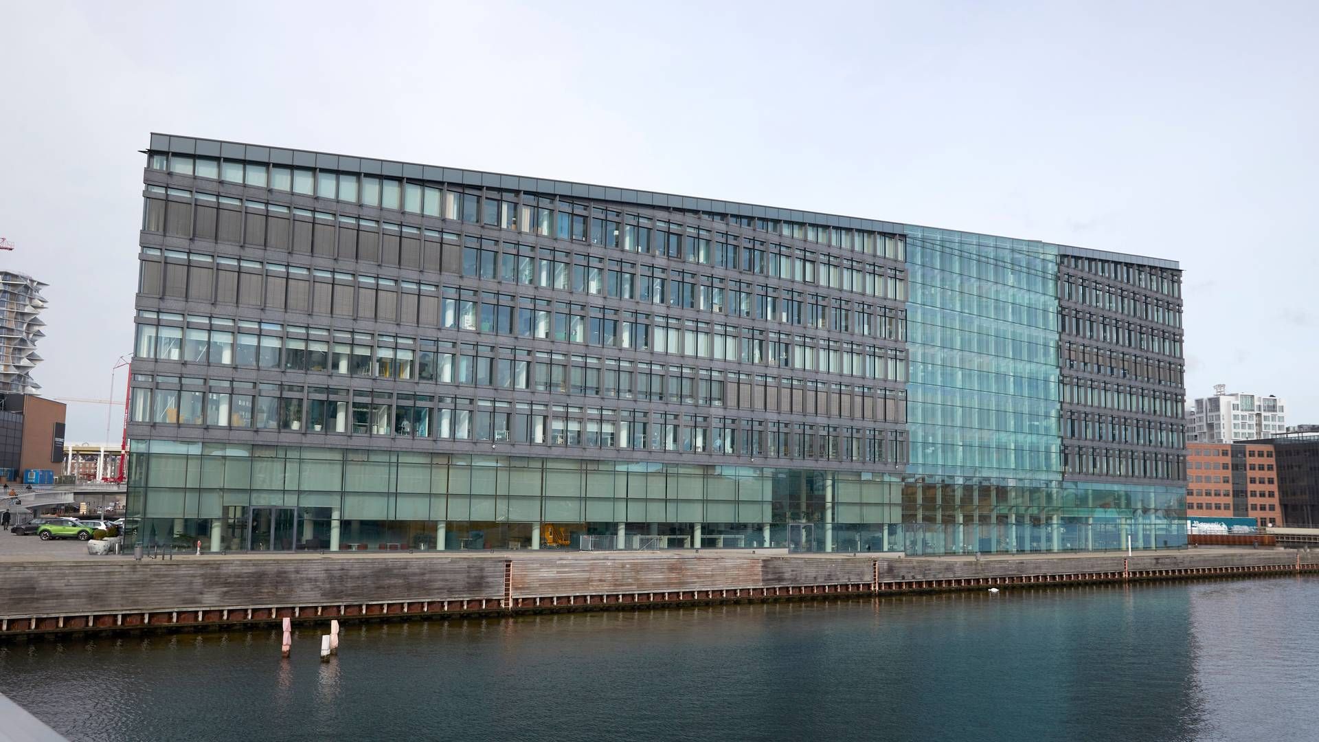 Aller Medias hovedkvarter på Kalvebod Brygge i København. | Foto: Jens Dresling/Ritzau Scanpix