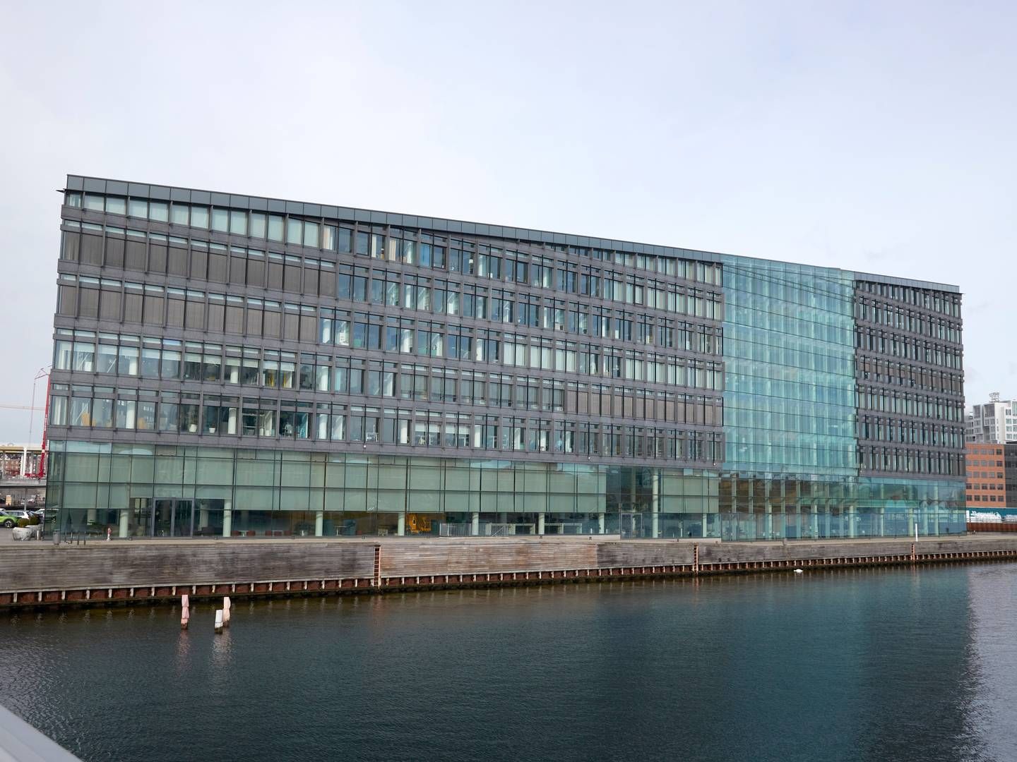 Aller Medias hovedkvarter på Kalvebod Brygge i København. | Foto: Jens Dresling/Ritzau Scanpix