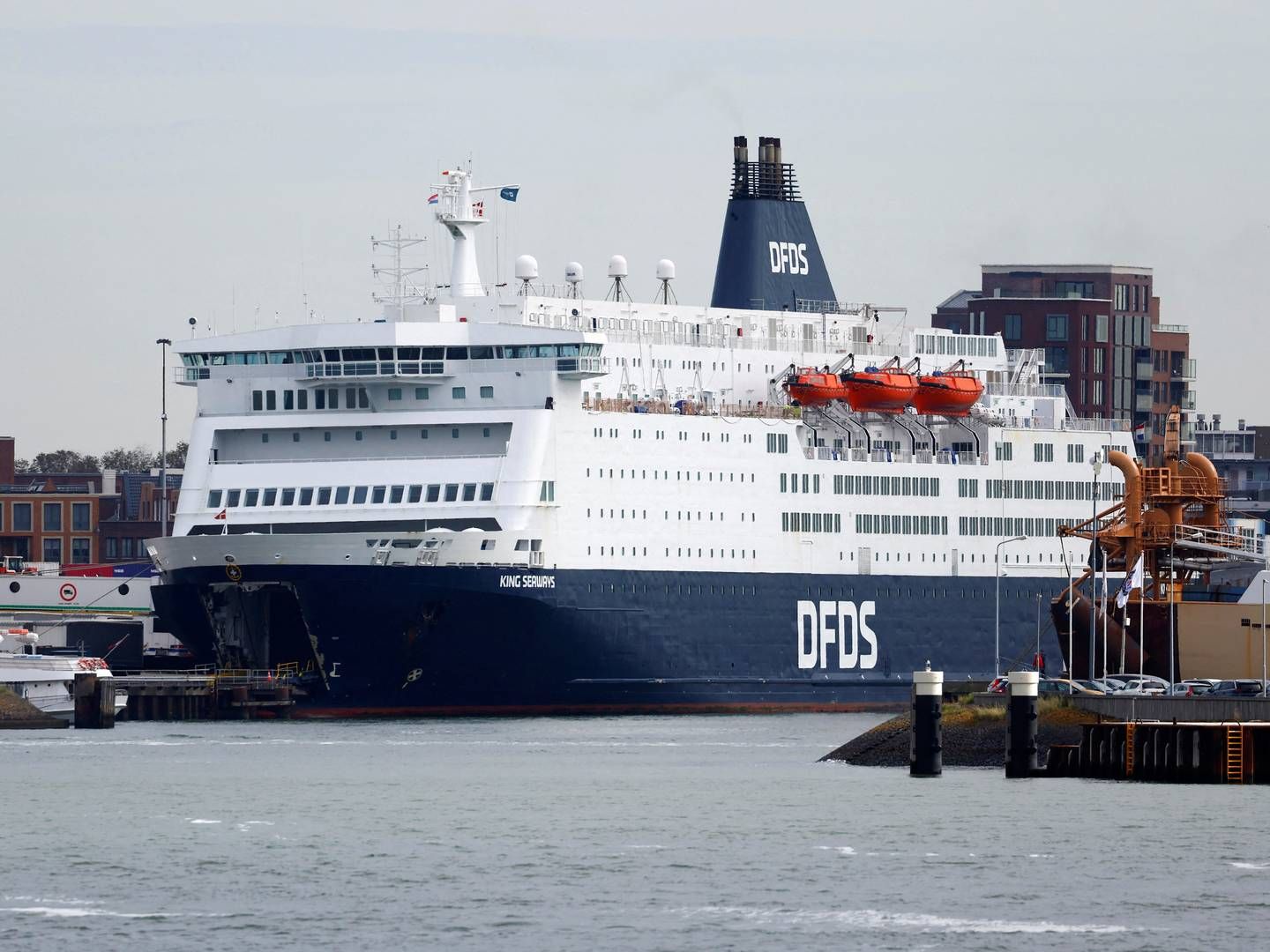 Rising freight volumes and passenger numbers in January this year are a source of optimism at DFDS regarding the full-year prospects. | Photo: Piroschka Van De Wouw/Reuters/Ritzau Scanpix