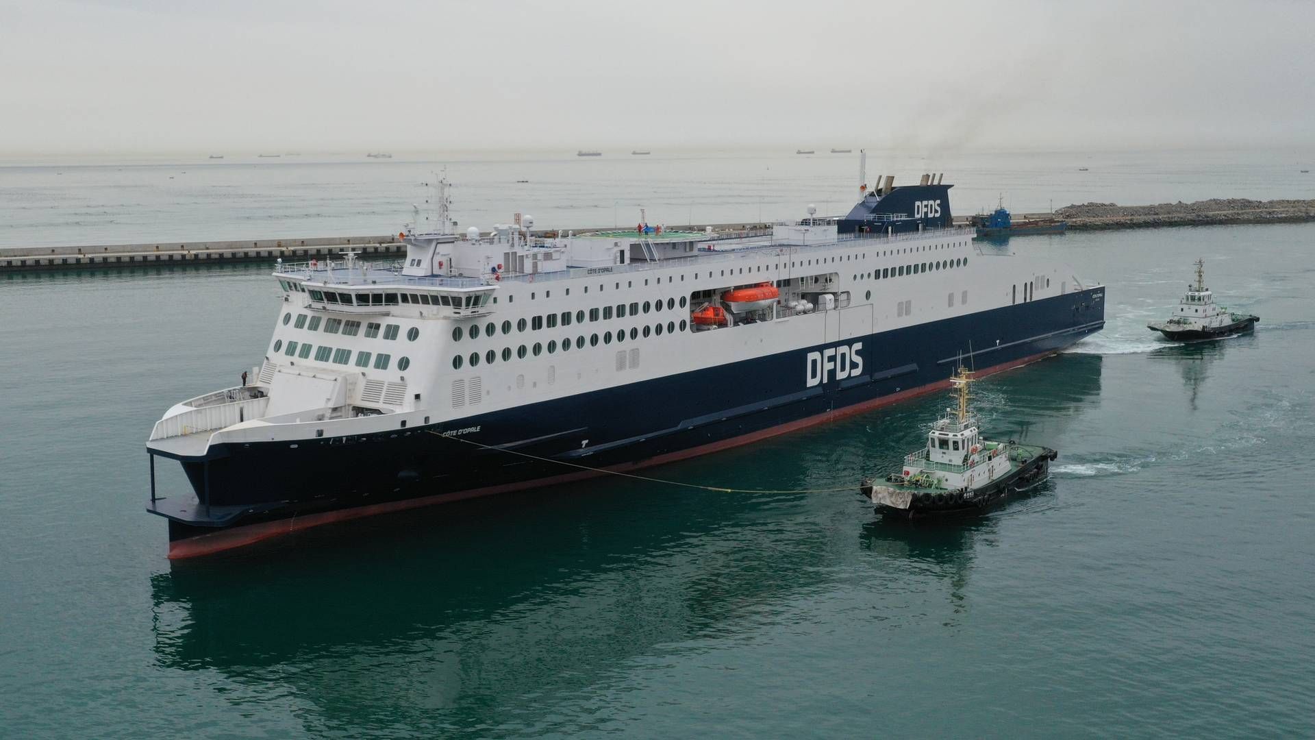 DFDS-færge på Dover-Calais-ruten. | Foto: Pr-foto: Dfds