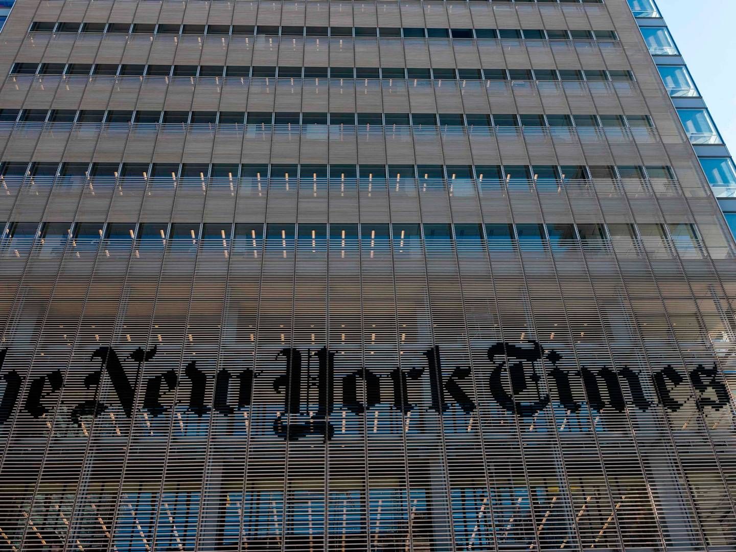 New York Times har et mål om at nå 15 mio. abonnenter inden udgangen af 2027. | Foto: Spencer Platt/AFP/Ritzau Scanpix