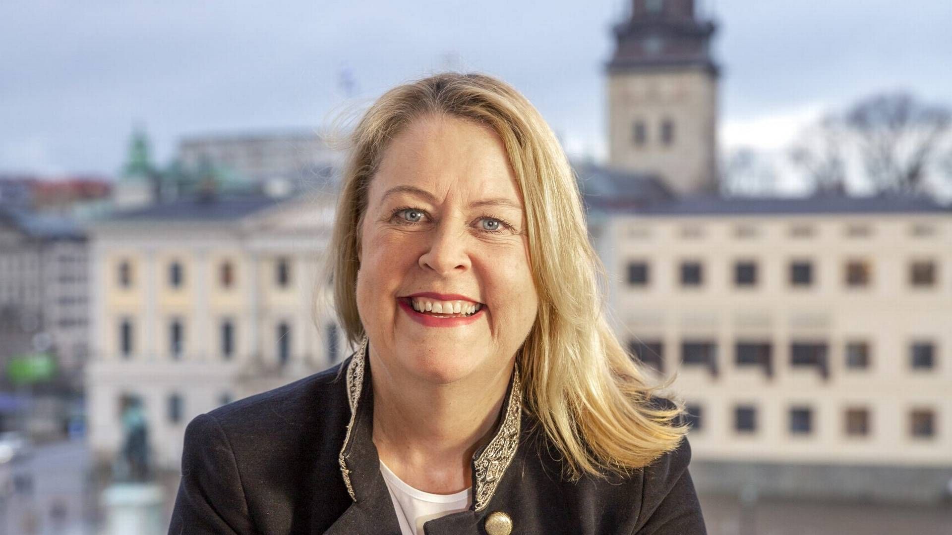 Eva Halvarsson is the CEO of the AP2 buffer fund. | Photo: AP2/PR