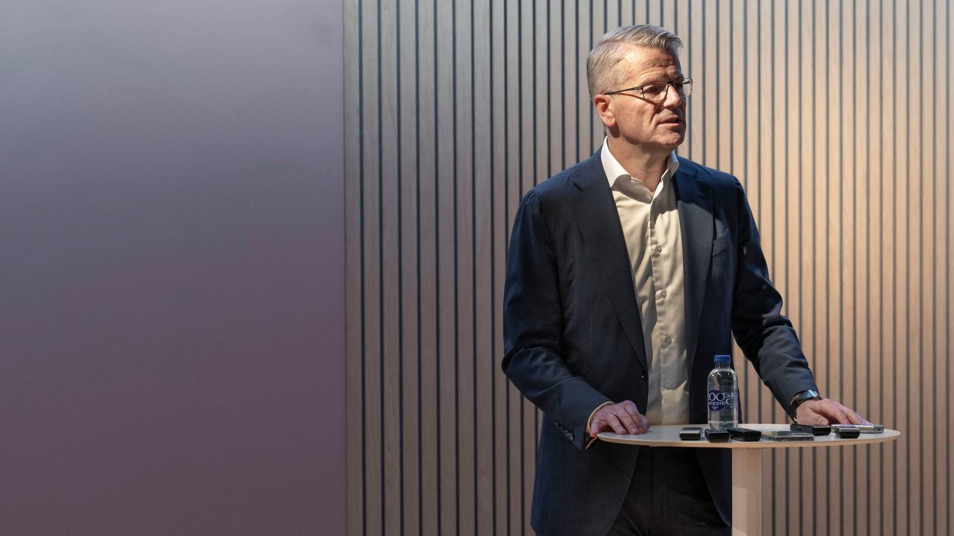 Mærsks topchef, Vincent Clerc, er for pessimistisk i sine forventninger til 2024, vurderer HSBC. | Foto: Thomas Traasdahl/Ritzau Scanpix