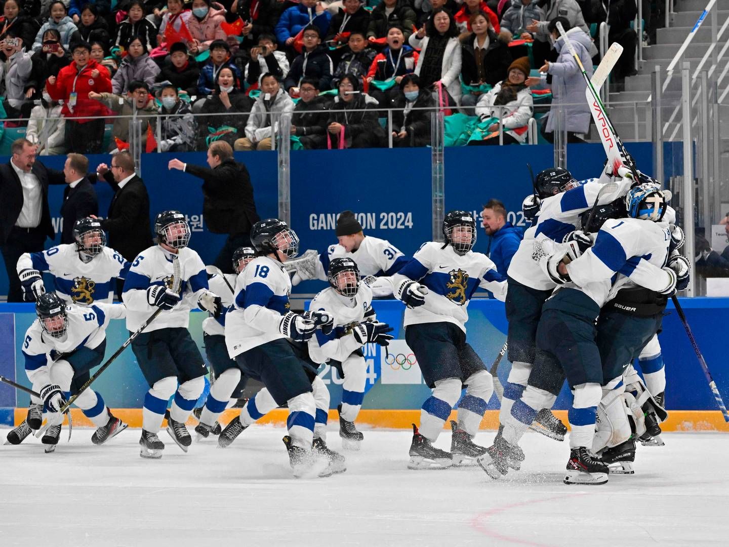 Fremover kommer Boozt til at stå som sponsor på maven af det finske herrelandshold i ishockey. | Foto: Jung Yeon-je