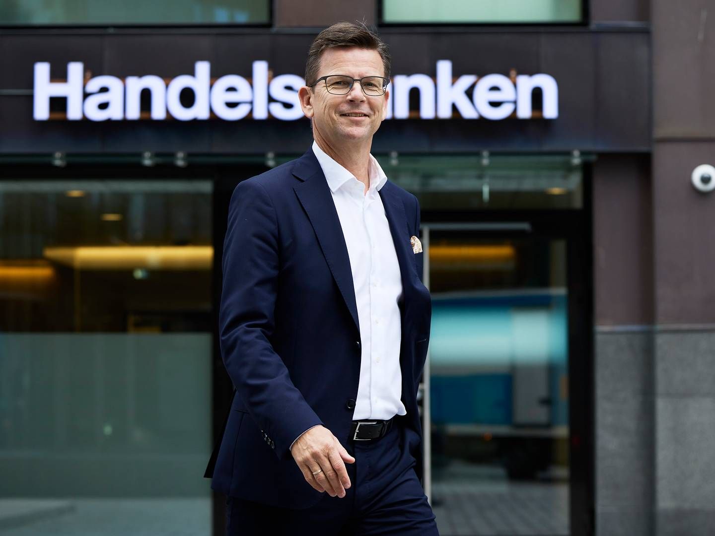 RÅD TIL Å GI RÅD: Landsjef Arild Andersen leder nå en bank med over 1000 ansatte i Norge.. Halvparten av de ansatte er kunderådgivere. | Foto: Bård Gudim / Handelsbanken