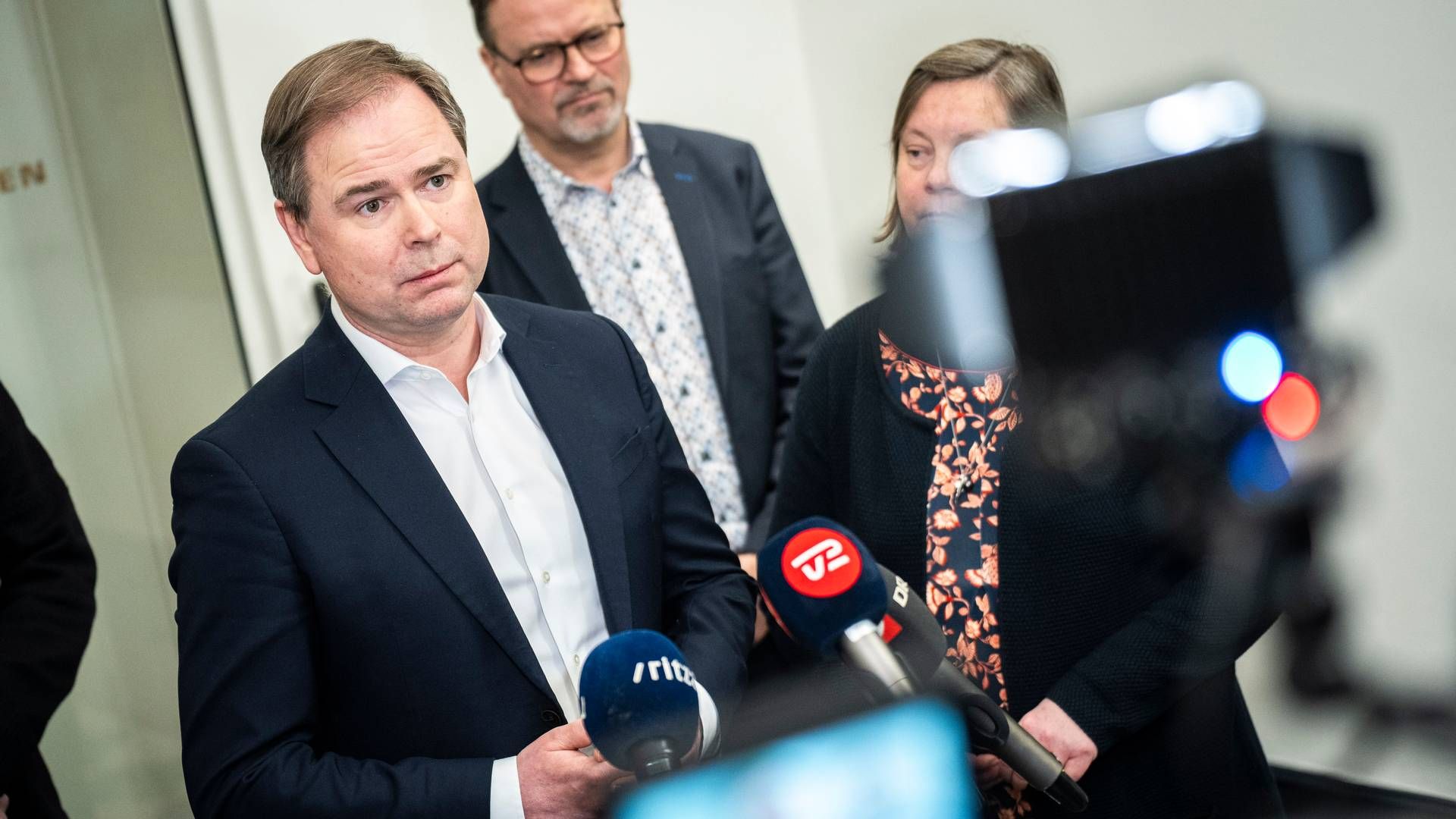 Finansminister Nicolai Wammen (S) har forhandlet med blandt andre Djøf om overenskomsten på det statslige område. | Foto: Emil Nicolai Helms/Ritzau Scanpix