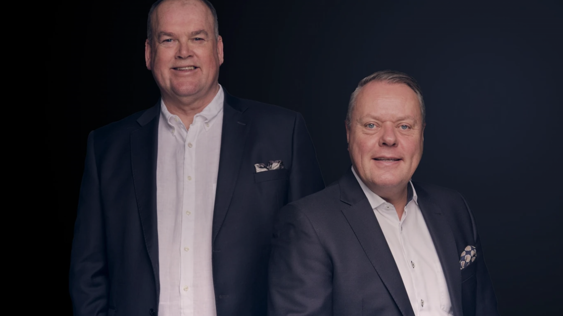 KJØPER: Thor Bjørdal og Erik Dagslett, partnere prosjektfinansiering i Realnor. | Foto: Realnor