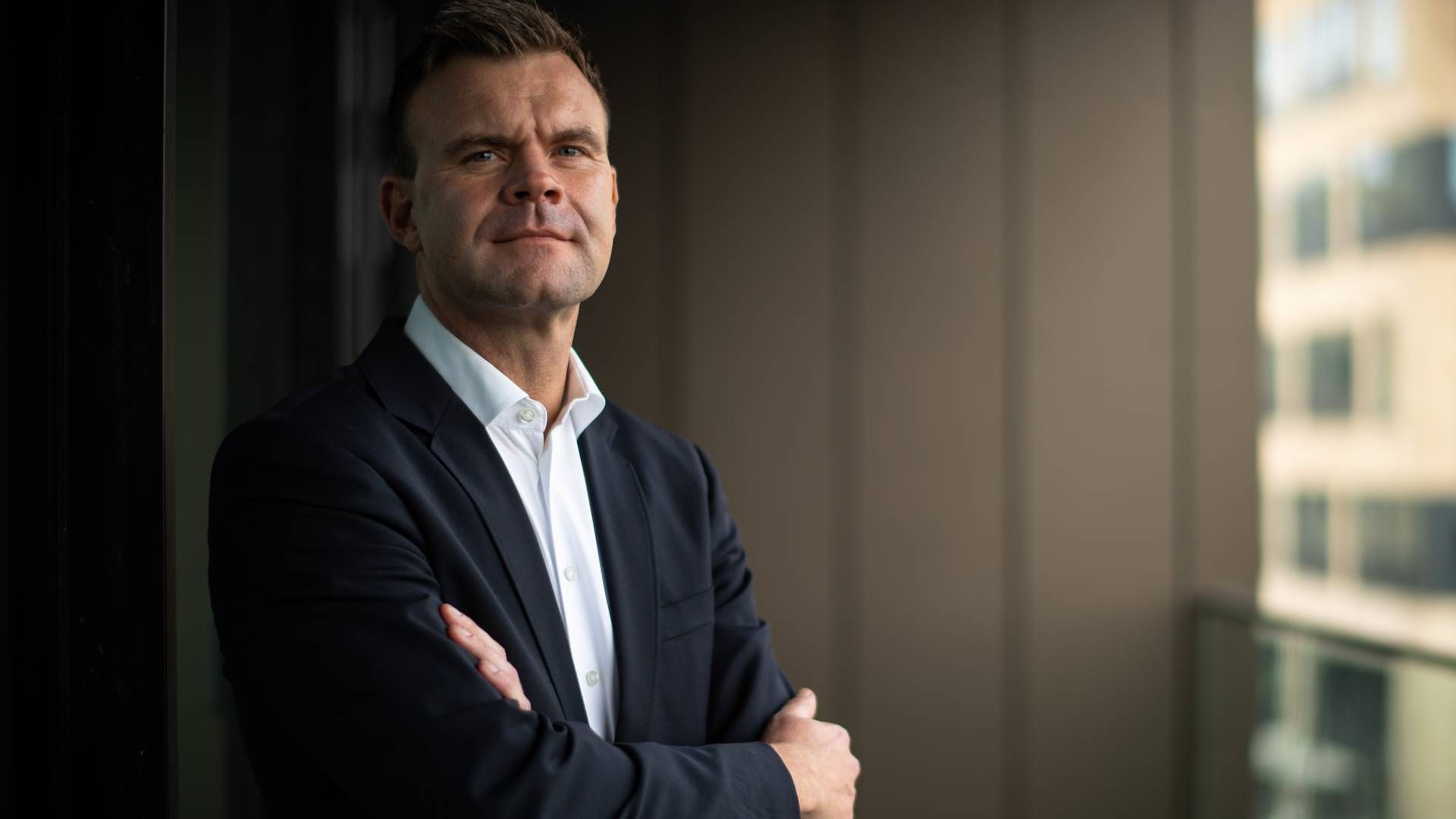 Mark Wraa-Hansen er privatkundedirektør i Danske Bank. | Foto: Benny Kjølhede