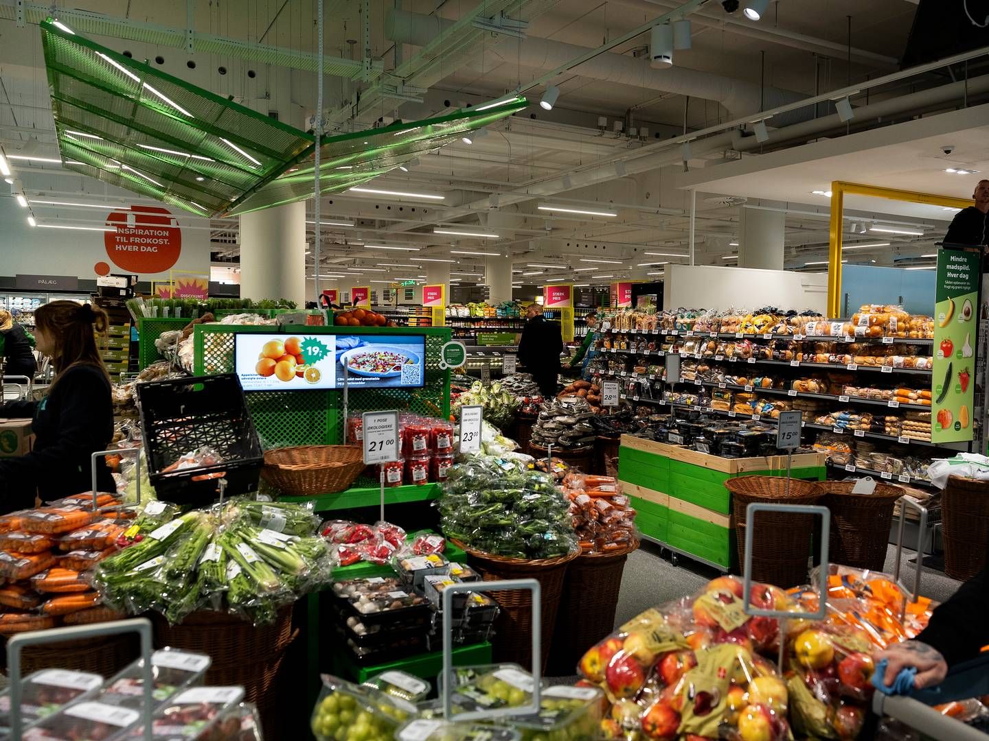 Gennemsnitsprisen på fødevarer er i januar steget 2 pct. | Foto: Finn Frandsen