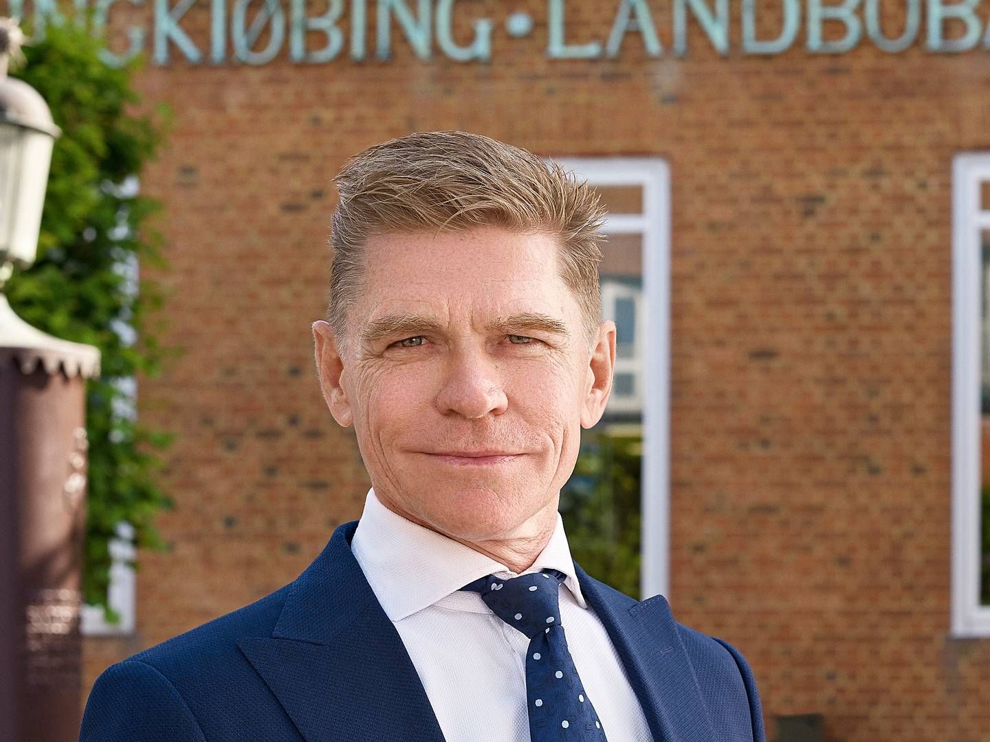 John Fisker, adm. direktør i Ringkjøbing Landbobank, har ikke ønsket at uddybe pantebrevseksponeringen. | Foto: Pr / Ringkjøbing Landbobank