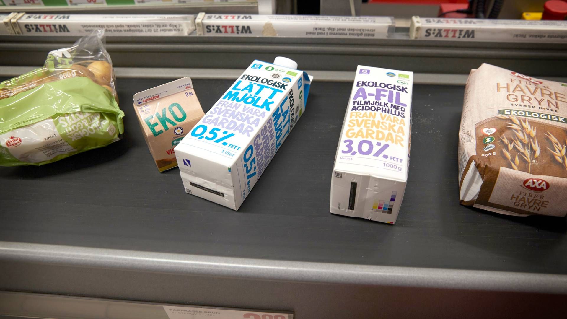 Hinsidan, i Sverige, faldt mælkeprisen også i 2023. | Foto: Jens Dresling/Ritzau Scanpix