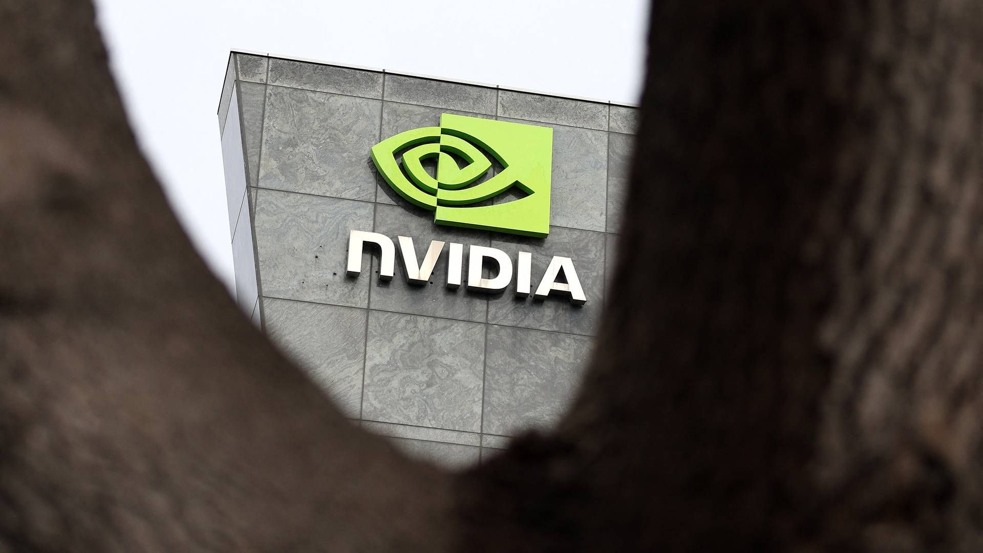 Senest har UBS løftet Nvidia-aktiens kursmål fra 580 dollar til 850 dollar. | Foto: Justin Sullivan/AFP/Ritzau Scanpix