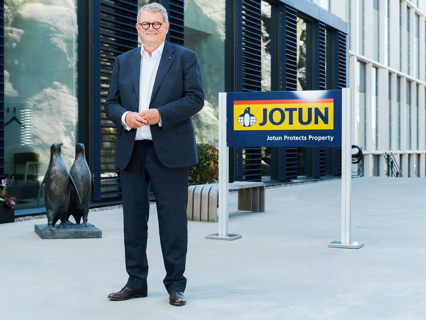 REKORD: Rekordår for Jotun og konsernsjef Morten Fon. | Foto: Jotun/Morten Rakke