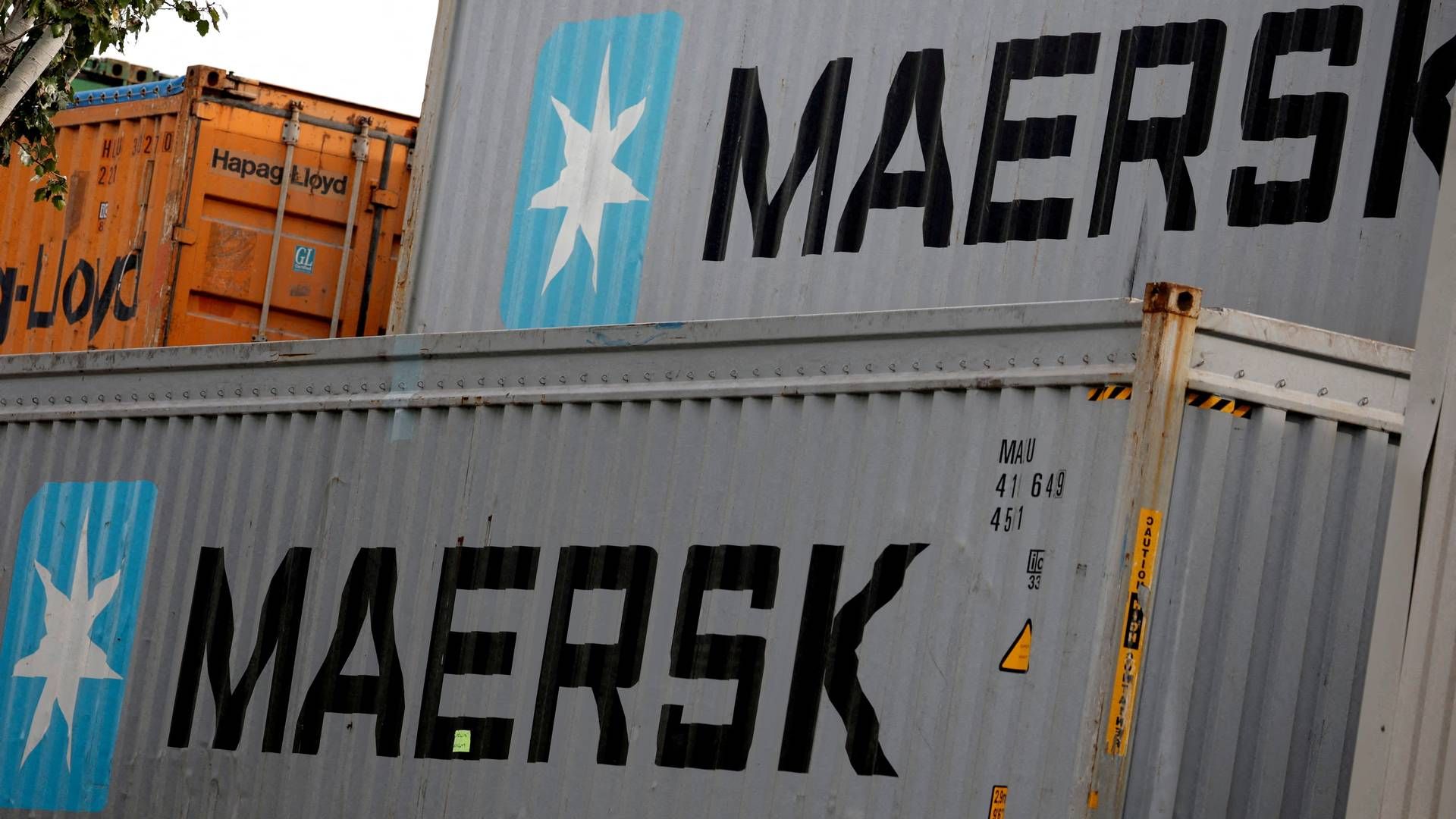 ”Dagens ændring i vurderingen indregner, at Mærsk har en rigelige buffer til at navigere i det nuværende og forventede meget uforudsigelige markedsmiljø for containershippingsektoren i løbet af de næste to år,” siger Moody’s Daniel Harlid, der er ledende analytiker på Mærsk. | Foto: Albert Gea/Reuters/Ritzau Scanpix