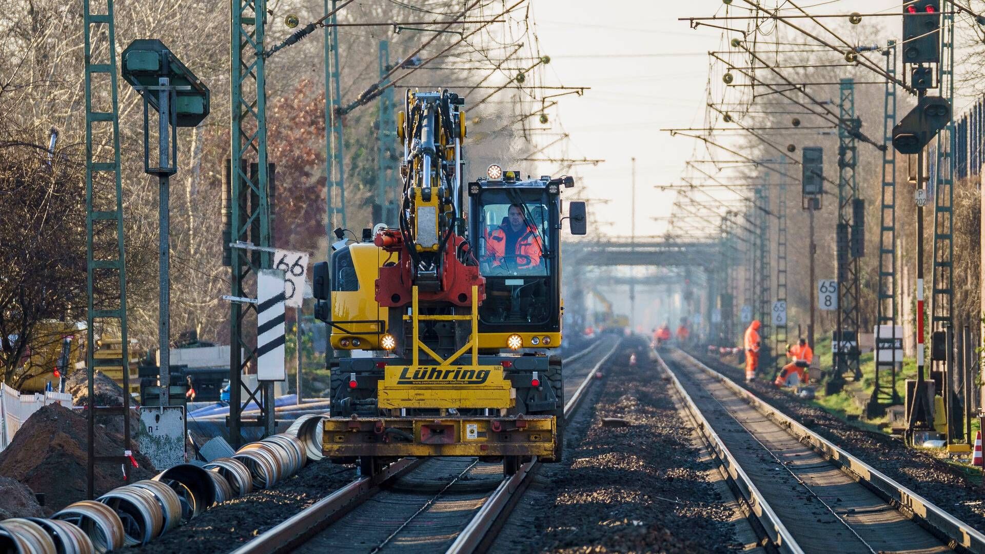 Afgørelsen kan særligt rykke ved opstartstidspunktet for nye projekter på den tyske jernbane, siger DB Bahn. | Foto: Andreas Arnold/AP/Ritzau Scanpix