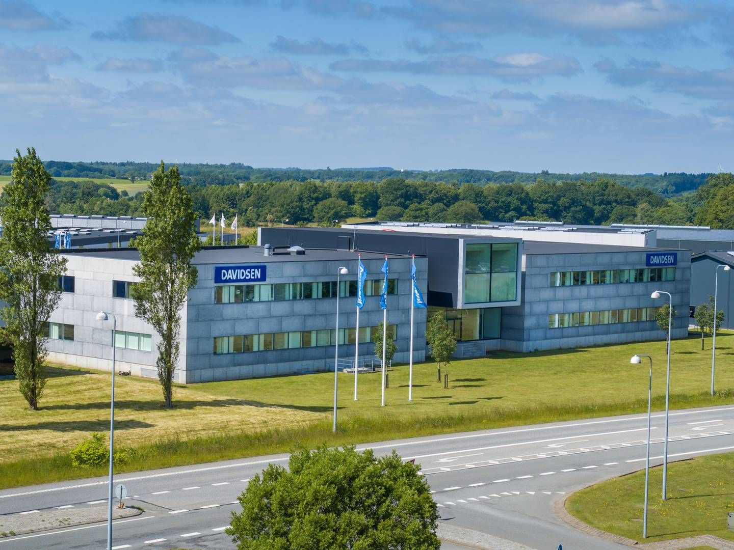 Davidsen-kæden holder til i Kolding, efter selskabet flyttede til fra Vojens i 2021. | Foto: Davidsen/pr