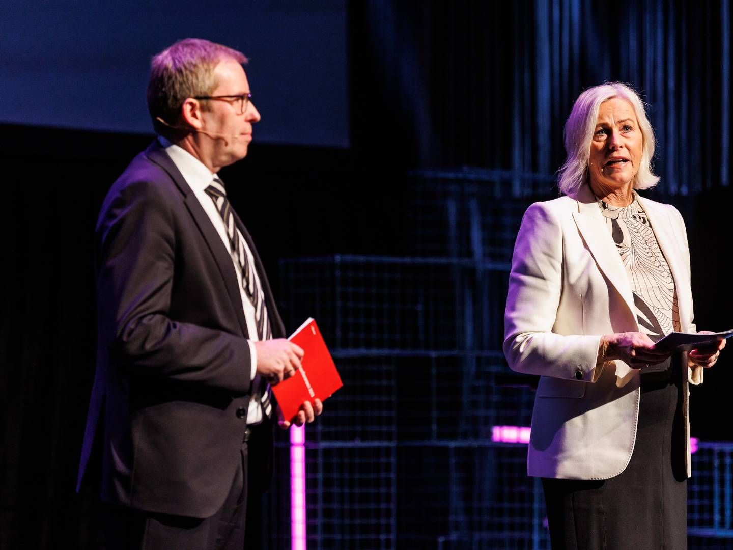 PRIS: Håkon Hauglie og Tone Lunde Bakker har ledet jury-arbeidet som nå har nominert ti selskaper til eksportprisen.
