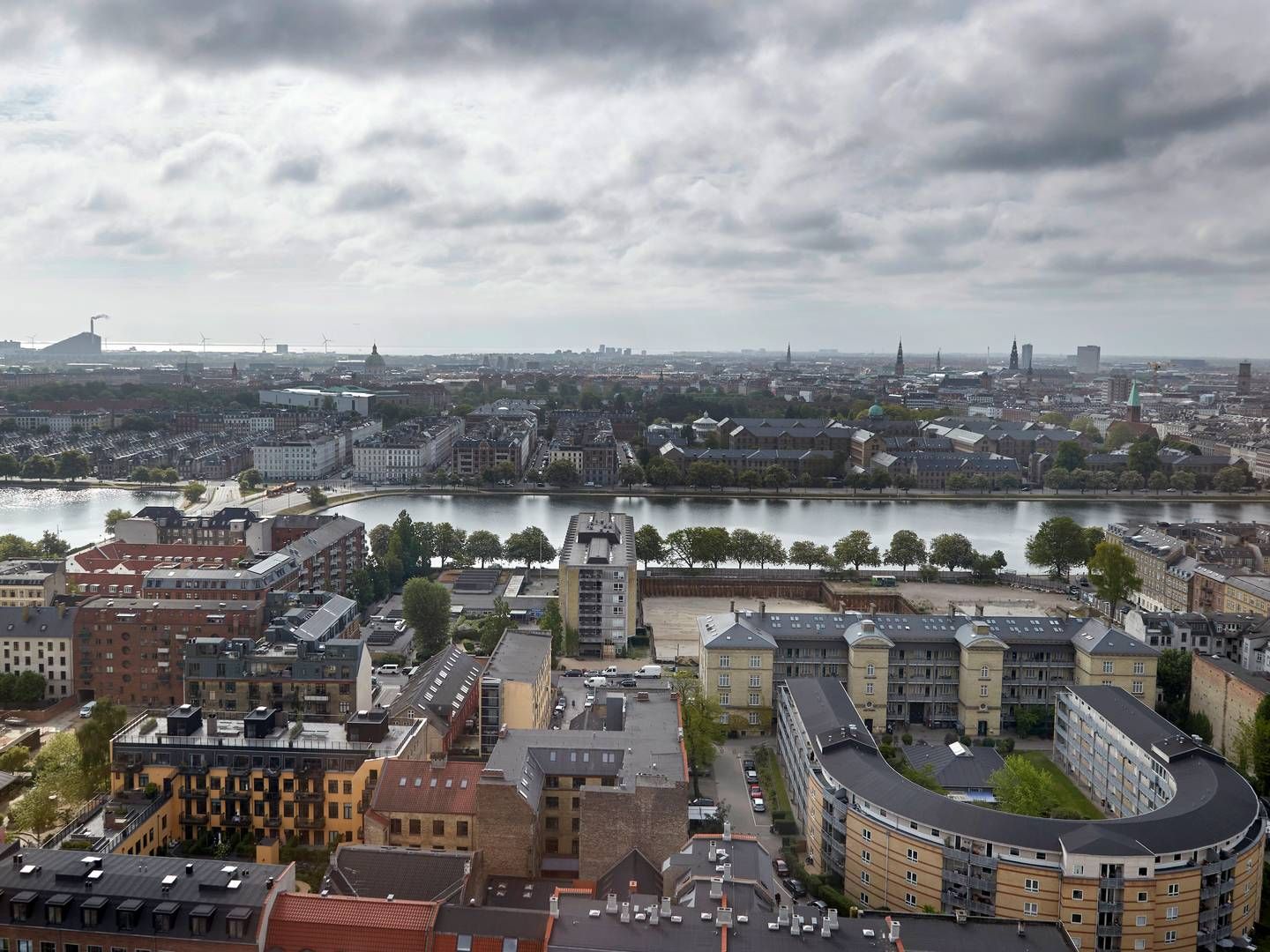 Udsigt over København fra Mærsk Tårnet på Panum Instituttet. | Foto: Jens Dresling/Ritzau Scanpix