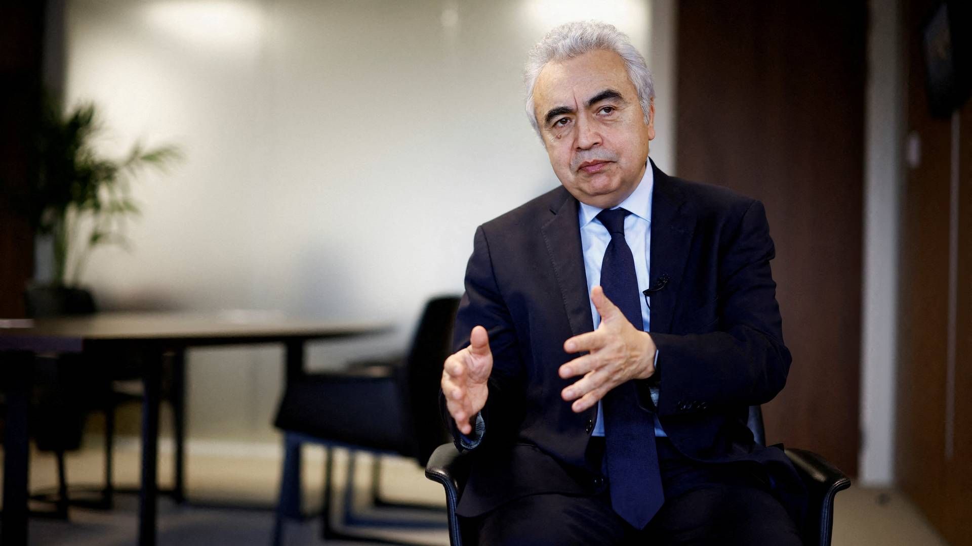 Fatih Birol er direktør for det internationale energiagentur, IEA. | Foto: Sarah Meyssonnier/Reuters/Ritzau Scanpix