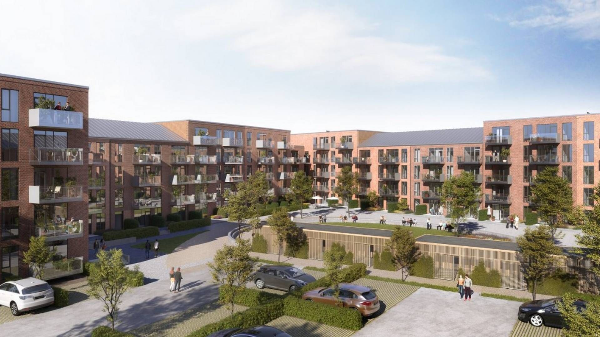 Den 13. fond under forvalteren Core Property Management igangsætter byggeri med 160 nye boliger i Kirkebjerg Søpark. Det er forvalterens tredje byggeetape af i alt 416 lejligheder i det nye boligområde i Brøndby. | Foto: PR / Core Property Management
