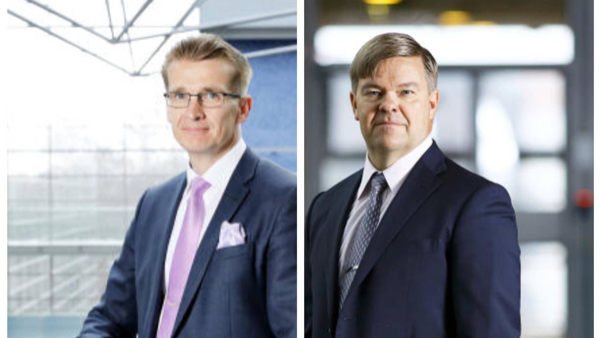CEO Jouko Pölonen (left) and CIO Mikko Mursula are satisfied with Ilmarinen's 2023 results. | Photo: Ilmarinen / PR
