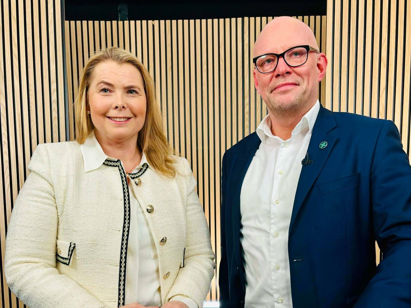 VIL VOKSE: Spir Groups økonomidirektør Cecilie M. Brænd Hekneby og konsernsjef Per Haakon Lomsdalen