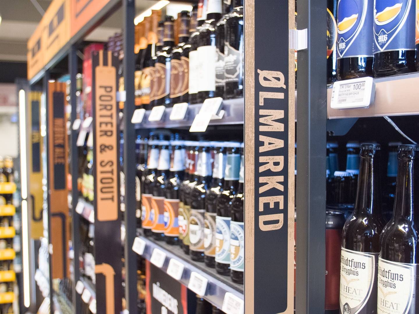 Flere og flere vælger alkoholfri øl til, når de er supermarkedet. Dagrofa ser det som en mulighed for at sætte sig yderligere på markedet for alkoholfri øl. | Foto: Pr / Meny