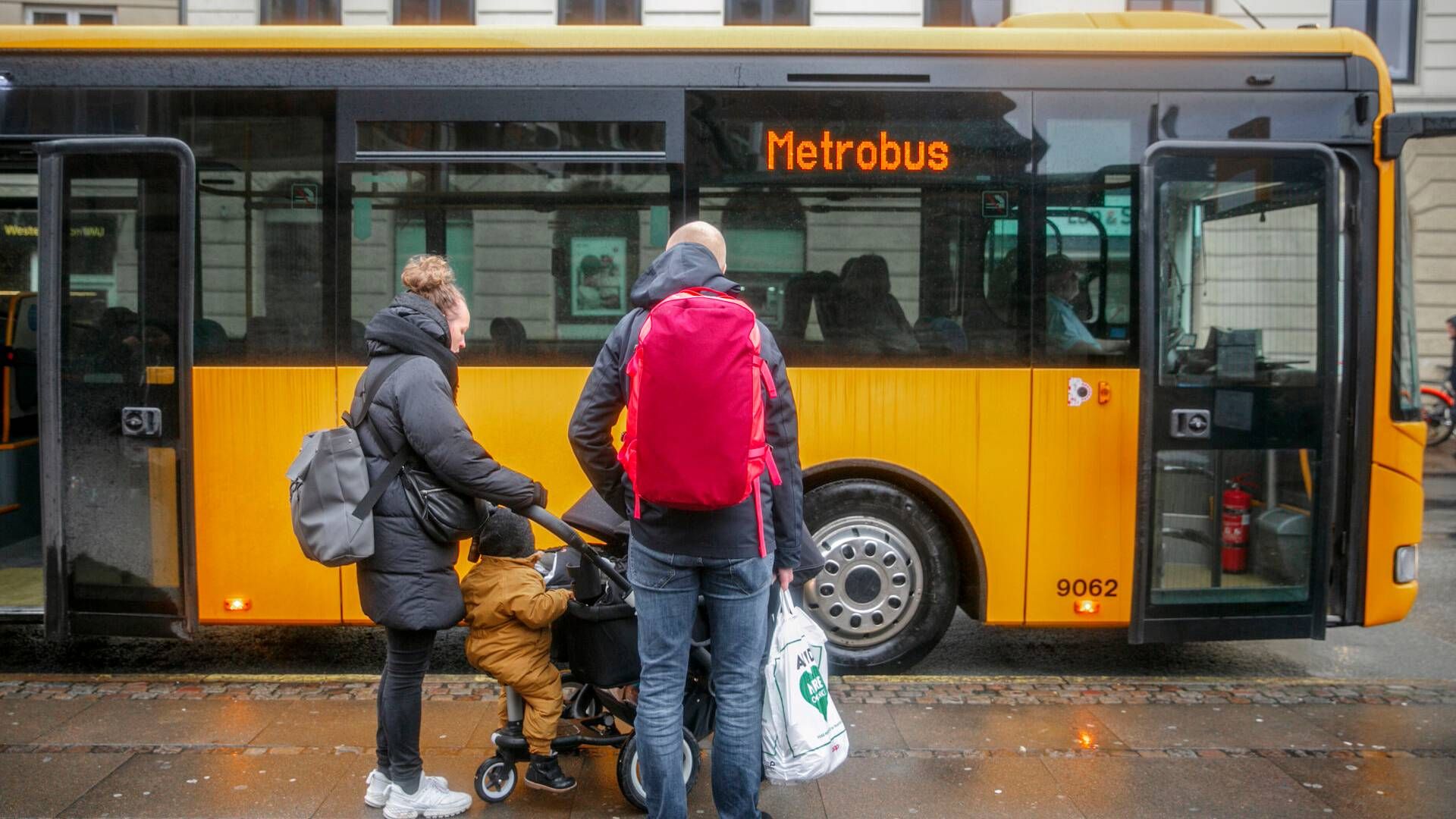 Københavns Kommune har en målsætning om, at 25 pct. af alle ture til, fra og i hovedstaden skal være med kollektiv transport. Det tal var i 2022 på 18 pct. | Foto: Miriam Dalsgaard/Ritzau Scanpix