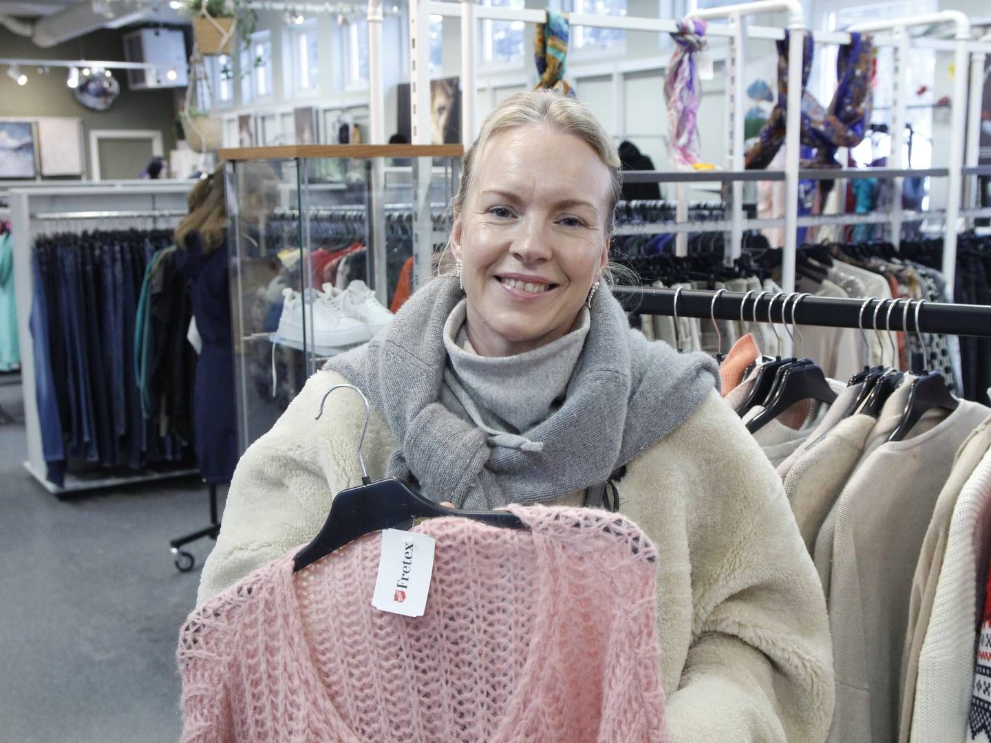 Hilde Kjønstad, kjedeleder i Fretex-butikkene. | Foto: Øystein Engh / HandelsWatch