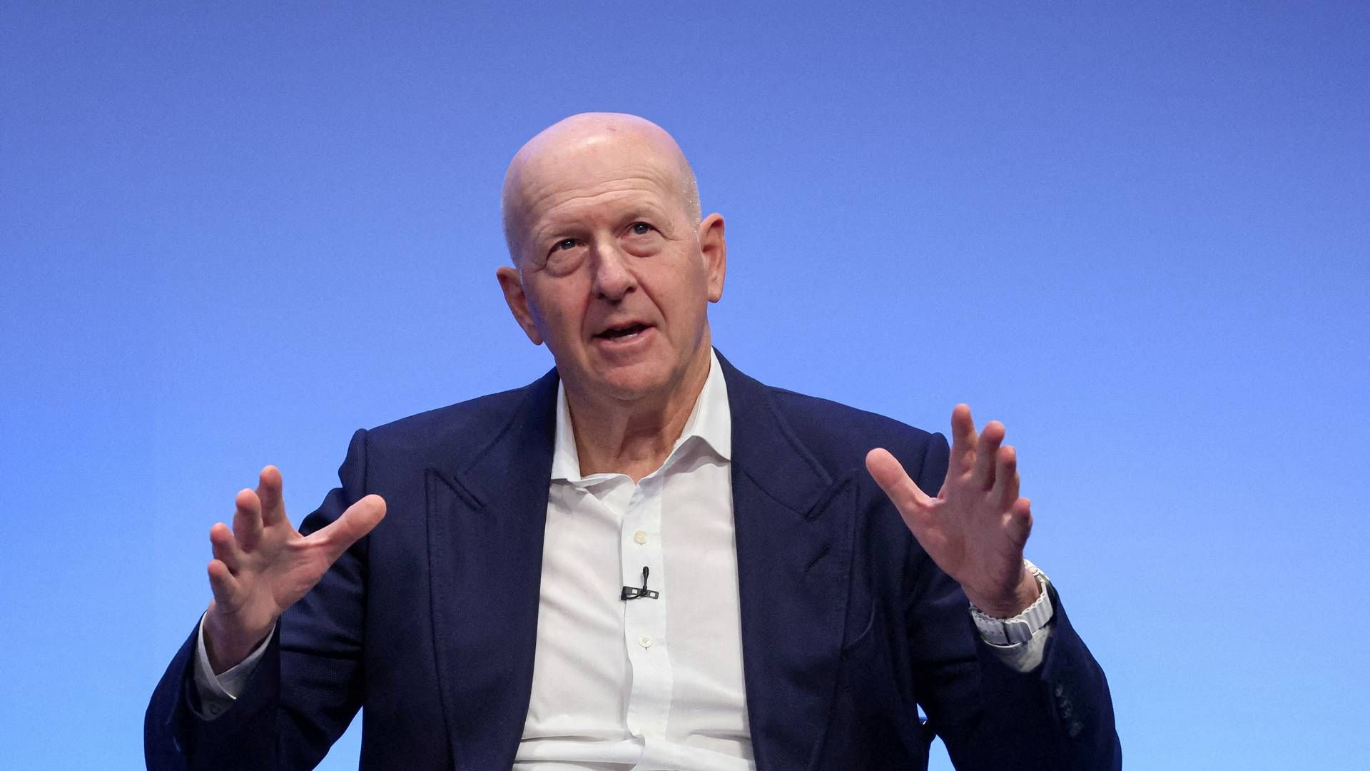 David Solomon, topchef i Goldman Sachs. | Foto: Brendan Mcdermid/Reuters/Ritzau Scanpix