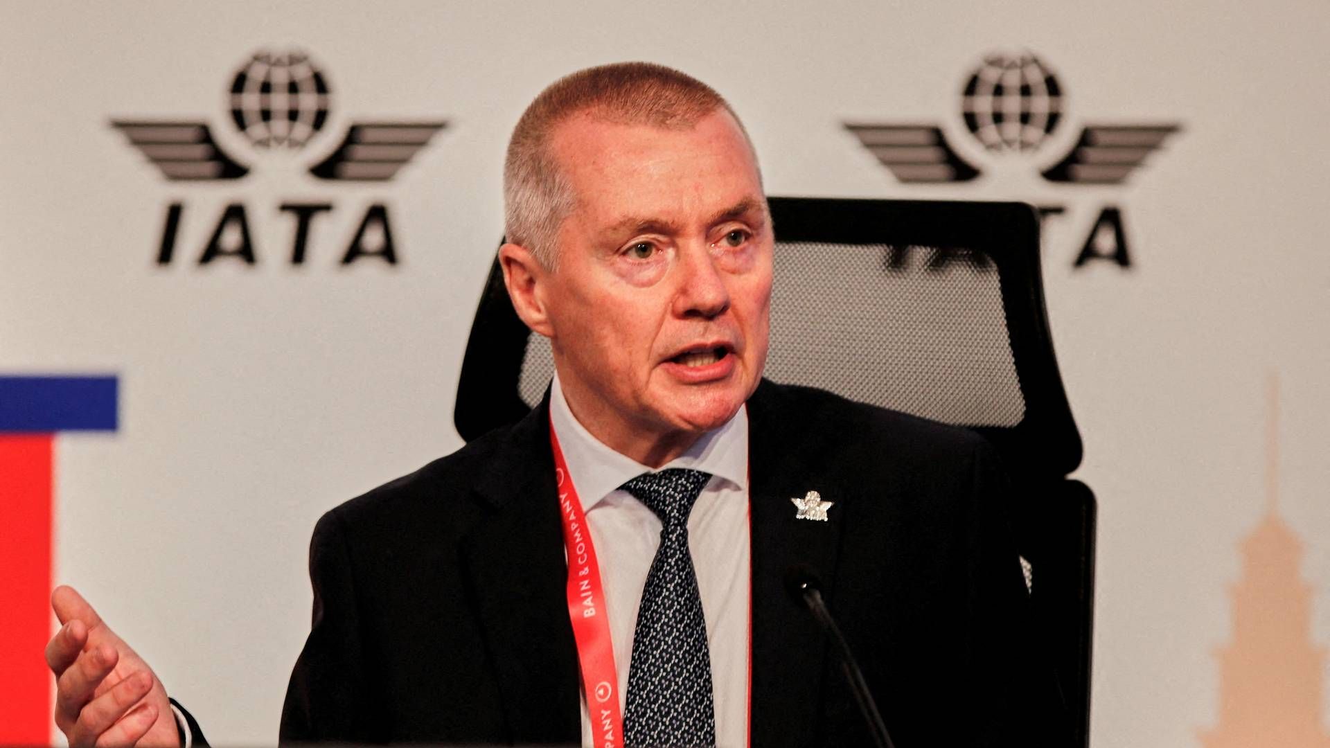 Willie Walsh, adm. direktør i IATA. | Foto: Dilara Senkaya/Reuters/Ritzau Scanpix