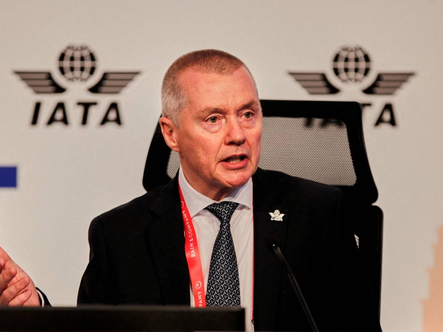 Willie Walsh, adm. direktør i IATA. | Foto: Dilara Senkaya/Reuters/Ritzau Scanpix