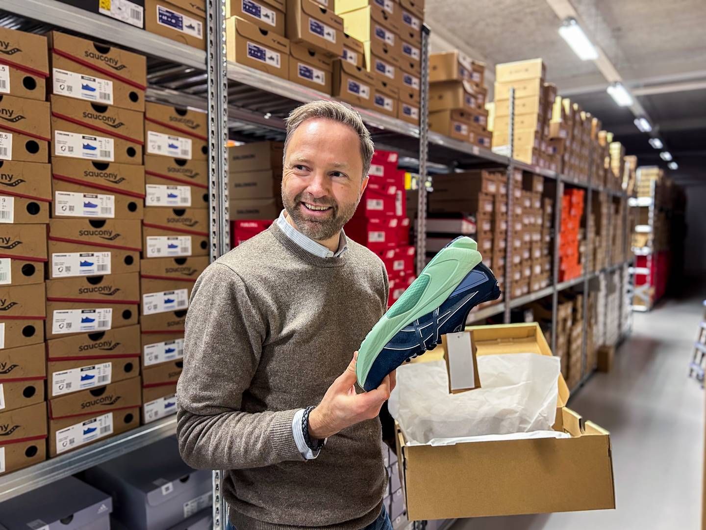 Ivan Jæger Christiansen er adm. dir. for Runningxpert Group, der vendte et underskud i 2022 til overskud i 2023. Løbewebshoppen er i dag til stede i 16 lande, men er størst i Skandinavien. | Foto: Runningxpert Group/Pr