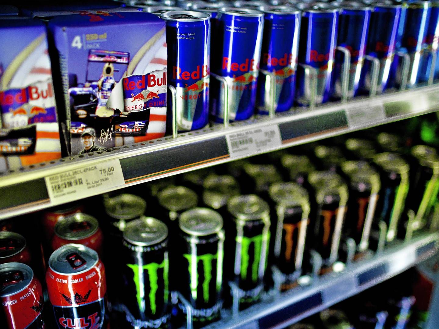 Monster Beverage er ifølge CNBC den største aktør på det amerikanske marked med en andel på 19,7 pct. efterfulgt af Red Bull, der sidder på 16,2 pct. af markedet. | Foto: Marcus Trappaud Bjørn